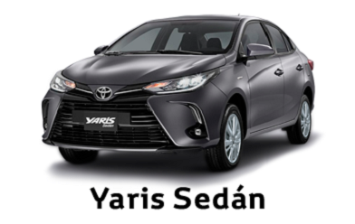 Exonerado Toyota Yaris para el plan organismos internacionales